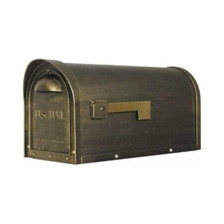 SPECIAL LITE PRODUCTS Kingston Curbside Mailbox, Hand Rubbed Bronze SCK-1017-BRZ